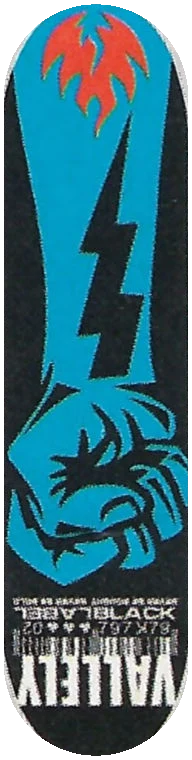 B – Mike Vallely Black and Blue deck